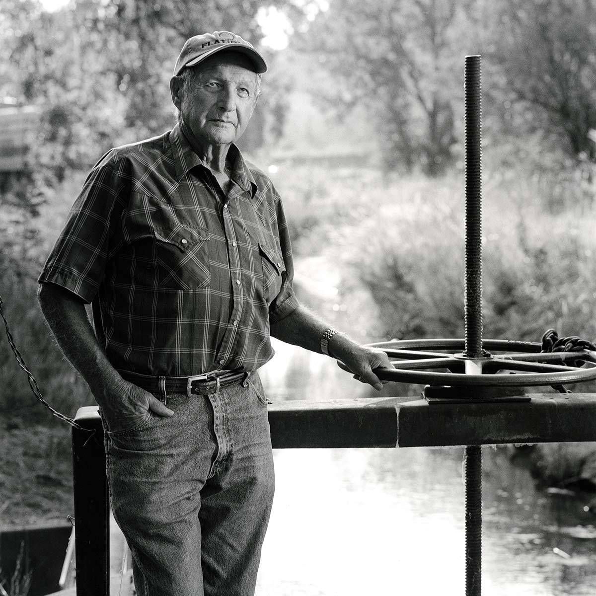 from the exhibition, The Ditches of Boulder County Gene Sawhill, Ditch Rider