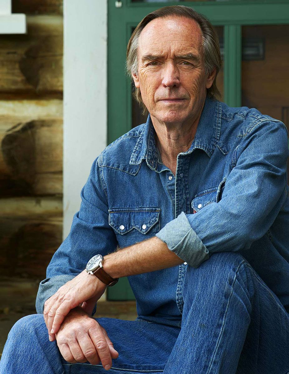 Photographed in Rand, CO Jim Fergus, James Fergus, Rand, Colorado, portrait, author, 1000 white women, writer