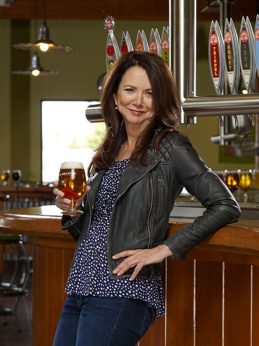 Image captured at their Fort Collins facility Kim Jordan, Co-Founder and CEO of New Belgium Brewing