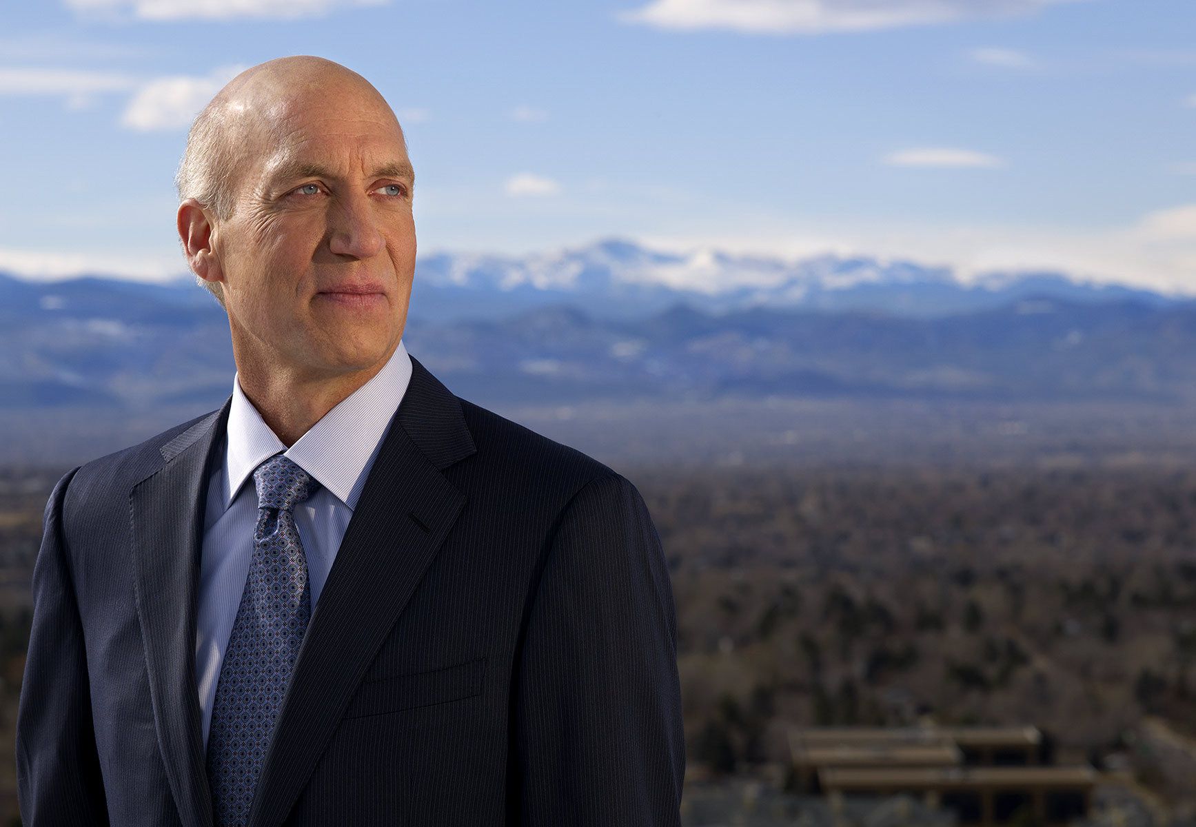 Newmont Mining Annual Report spread Richard O'Brien, CEO