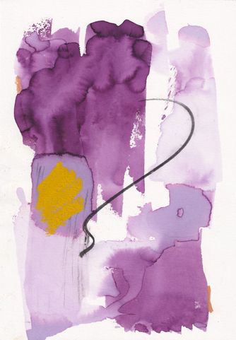 Ink , Pastel, Charcoal Billow