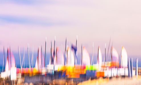 Drying Sails, Antibes (5091)