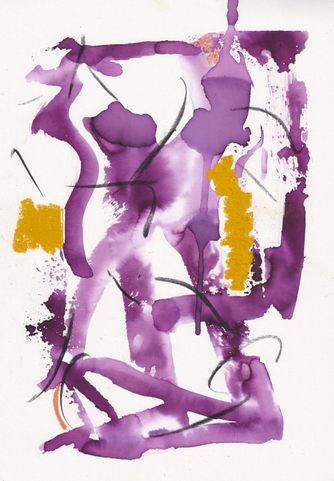 Ink , Pastel, Charcoal Brood