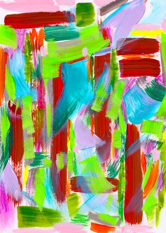 paint on cellophane Venantius (S)