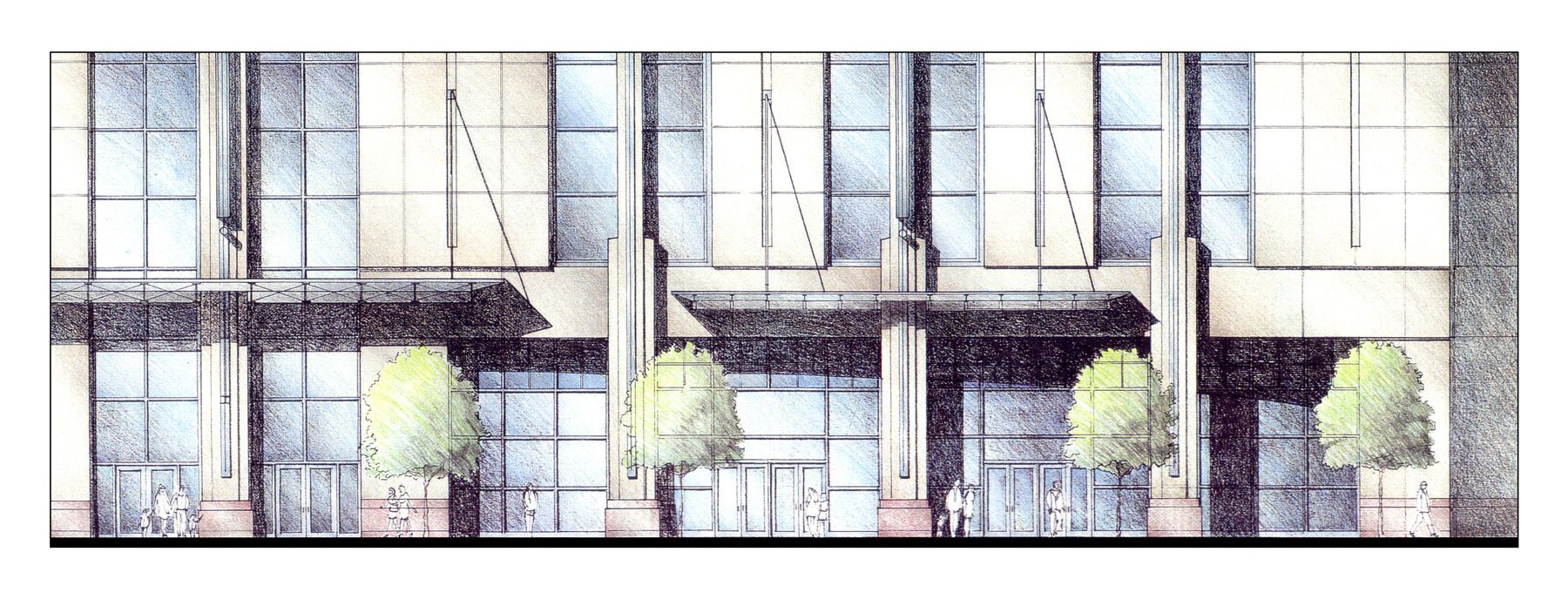 Rendering by Drew Rivereast Chicago - Senior Designer DeStefano + Partners