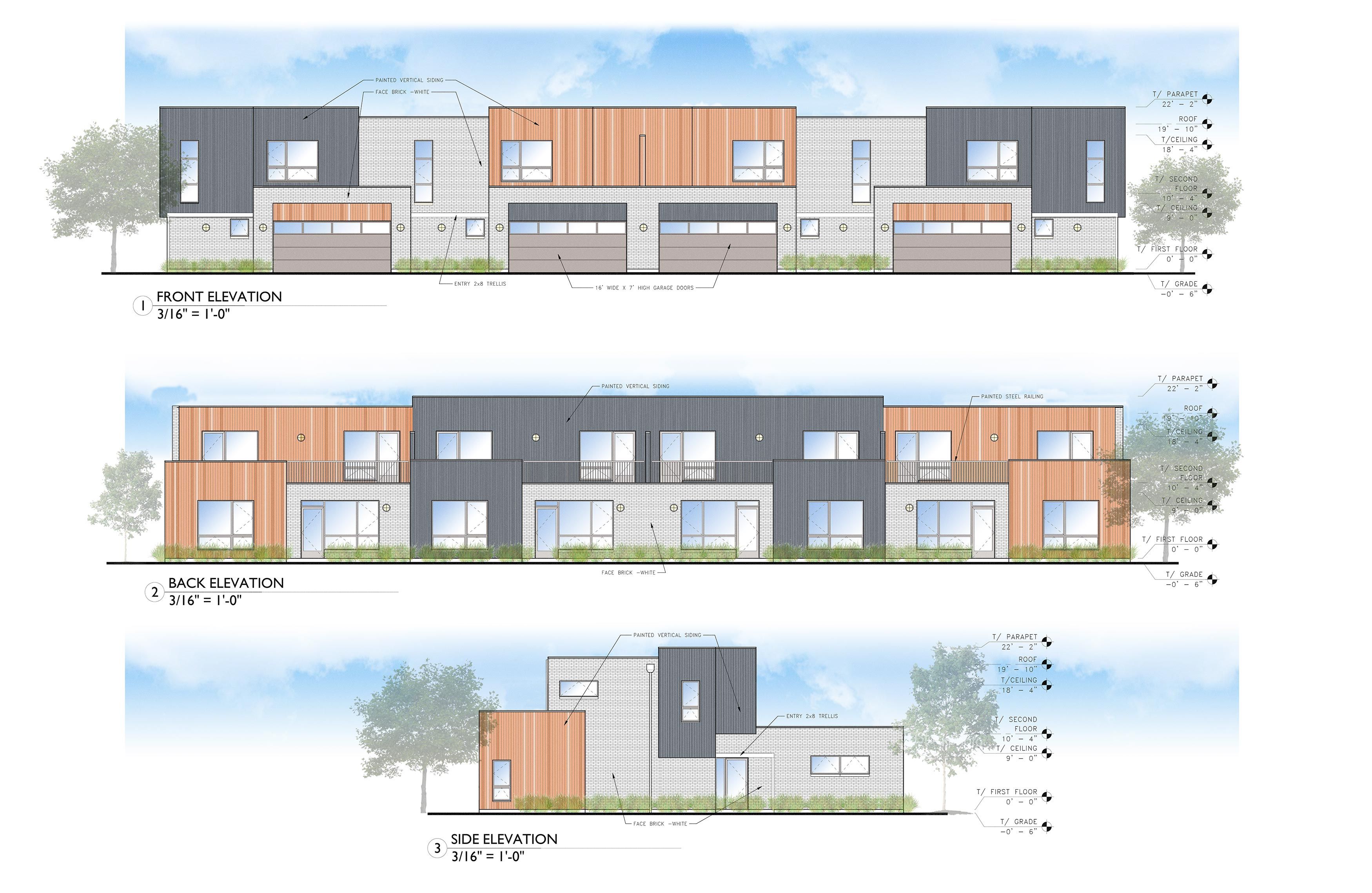 Building A - Elevations