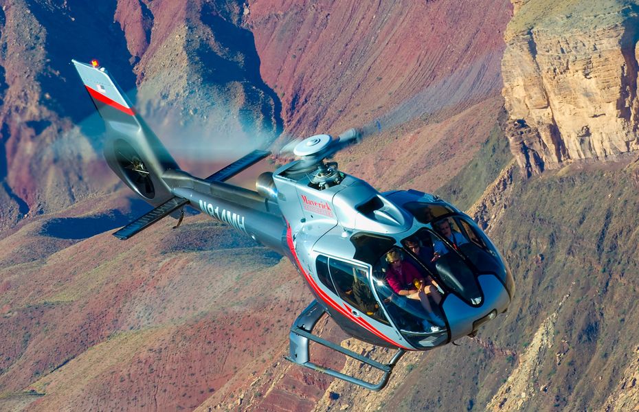 Maverick Helicopters, grand canyon, Eurocopter EC130, Airbus EC130, helicopter, air tours