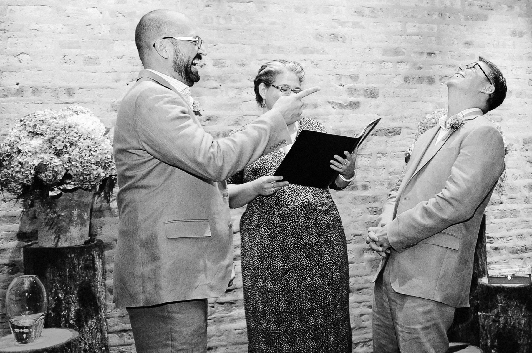 Same sex wedding photographer in Chicago