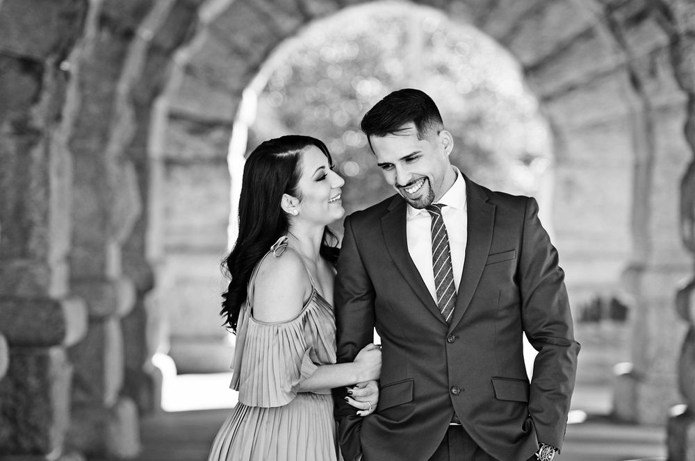 Lincoln Park Chicago engagement photos