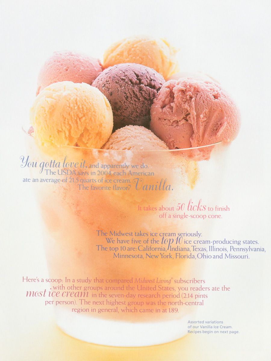 Multi-flavored frosted ice cream scoops in glass bowl for Midwest Living Magazinewww.rkjacobs.comTop Food Photographer New York Seattle PortlandRobert Jacobs Photography ©2013 Multi-flavored frosted ice cream scoops in glass bowl for Midwest Living Magazinewww.rkjacobs.comTop Food Photographer New York Seattle PortlandRobert Jacobs Photography ©2013