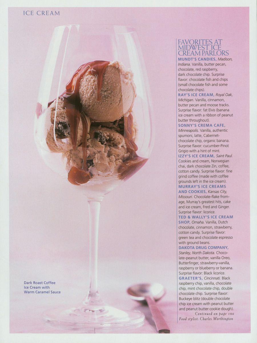 Chocolate scoops of ice cream in goblet with carmel topping for midwest living magazinewww.rkjacobs.comTop Food Photographer New York Seattle PortlandRobert Jacobs Photography ©2013 Chocolate scoops of ice cream in goblet with carmel topping for midwest living magazinewww.rkjacobs.comTop Food Photographer New York Seattle PortlandRobert Jacobs Photography ©2013