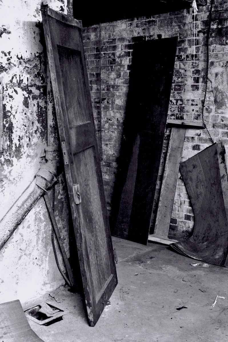 Doors, A.F. Laborde Printing Co., (defunct) New Orleans, LA 2011Gelatin-silver photograph, selenium toned