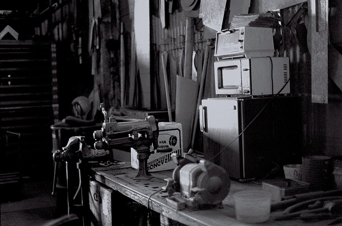 R. Russo Sheetmetal Works #2, San Jose, CA 2007 (defunct)Gelatin-silver photograph, selenium toned