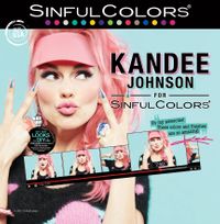 Kandee Johnson, beauty influencer, Sinful Colors Nailpolish Campaign, retro, WENDY HOPE PHOTOGRAPHY