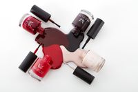 Nail Polish Product Photography, Spilled polish, table top, Maxus Nails