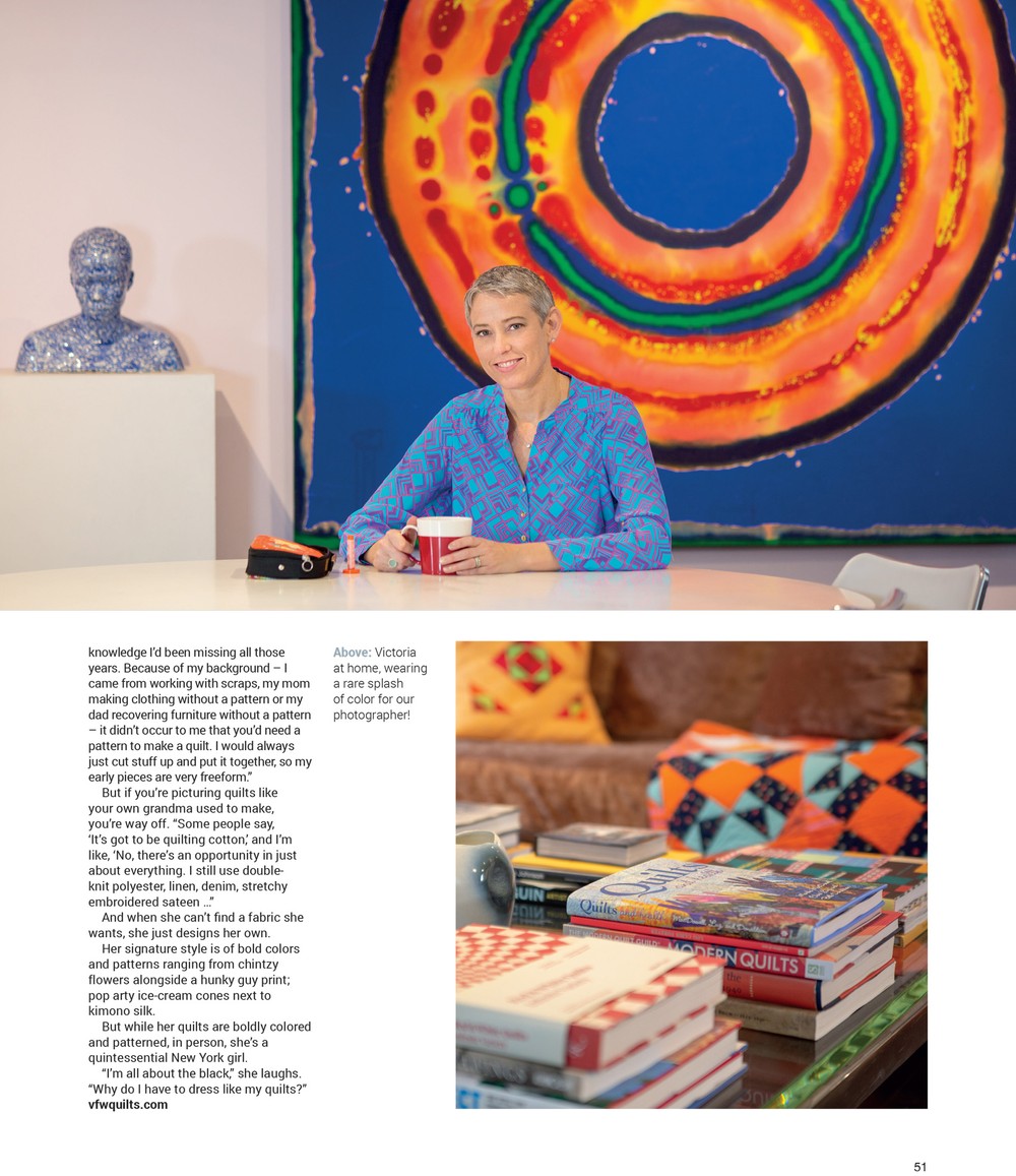 Victoria Findlay Wolfe, W42ST Magazine, May 2018
