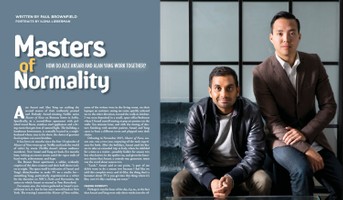 Aziz Ansari and Alan Young, Writters and Comedians
