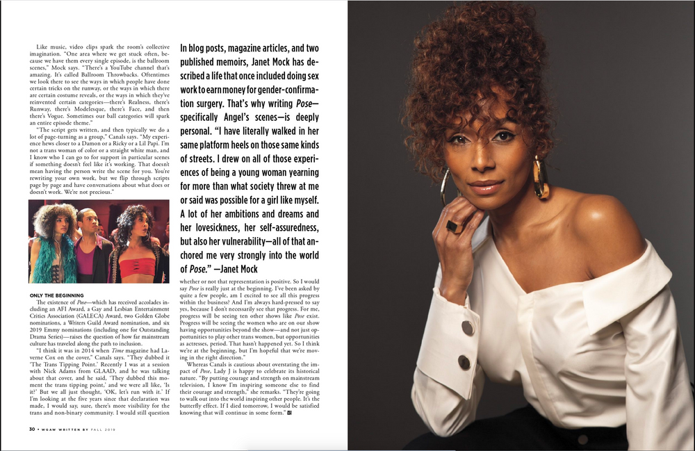 Janet Mock, Writer , Dorector, and Producer 'Pose'