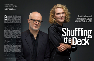 Frank Pugliese and Melissa James Gibson, Writers, House of Cards