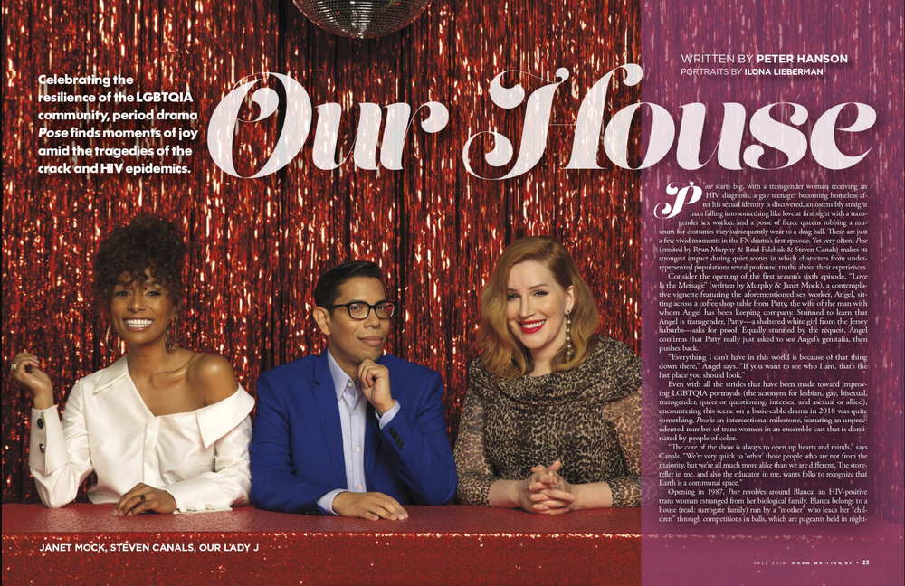 Written By Magazine, 'Pose'