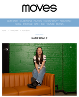 Katie Boyle, Comedian, NY Moves Magazine