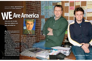 Rich Dahm and Barry Julien, Producers of The Colbert Report