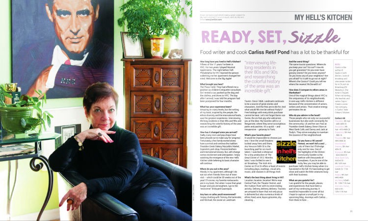 Carliss Retif Pond, Food Writer and Cook