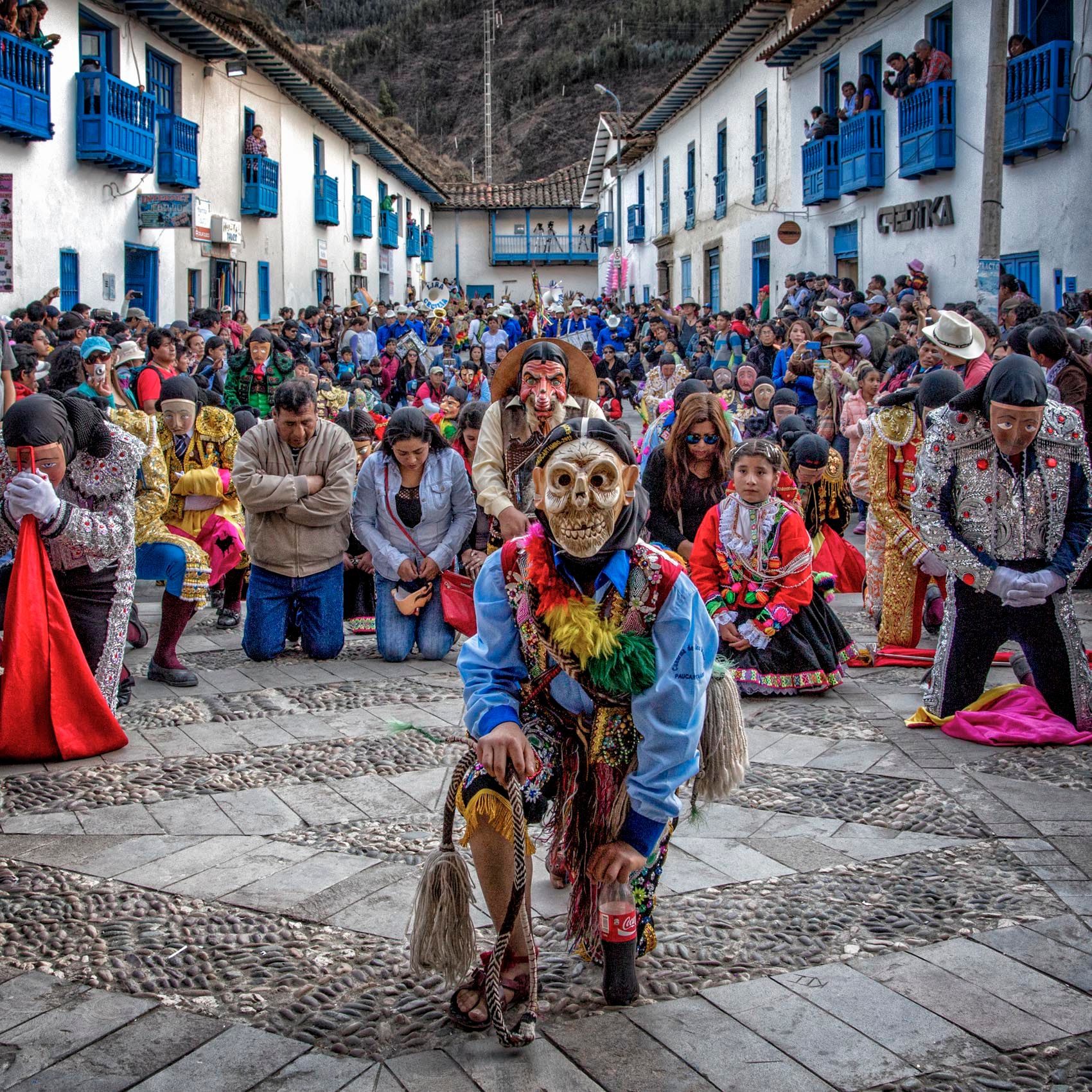 PERU:  La Festividad de la Virgen del Carmen in Paucartambo