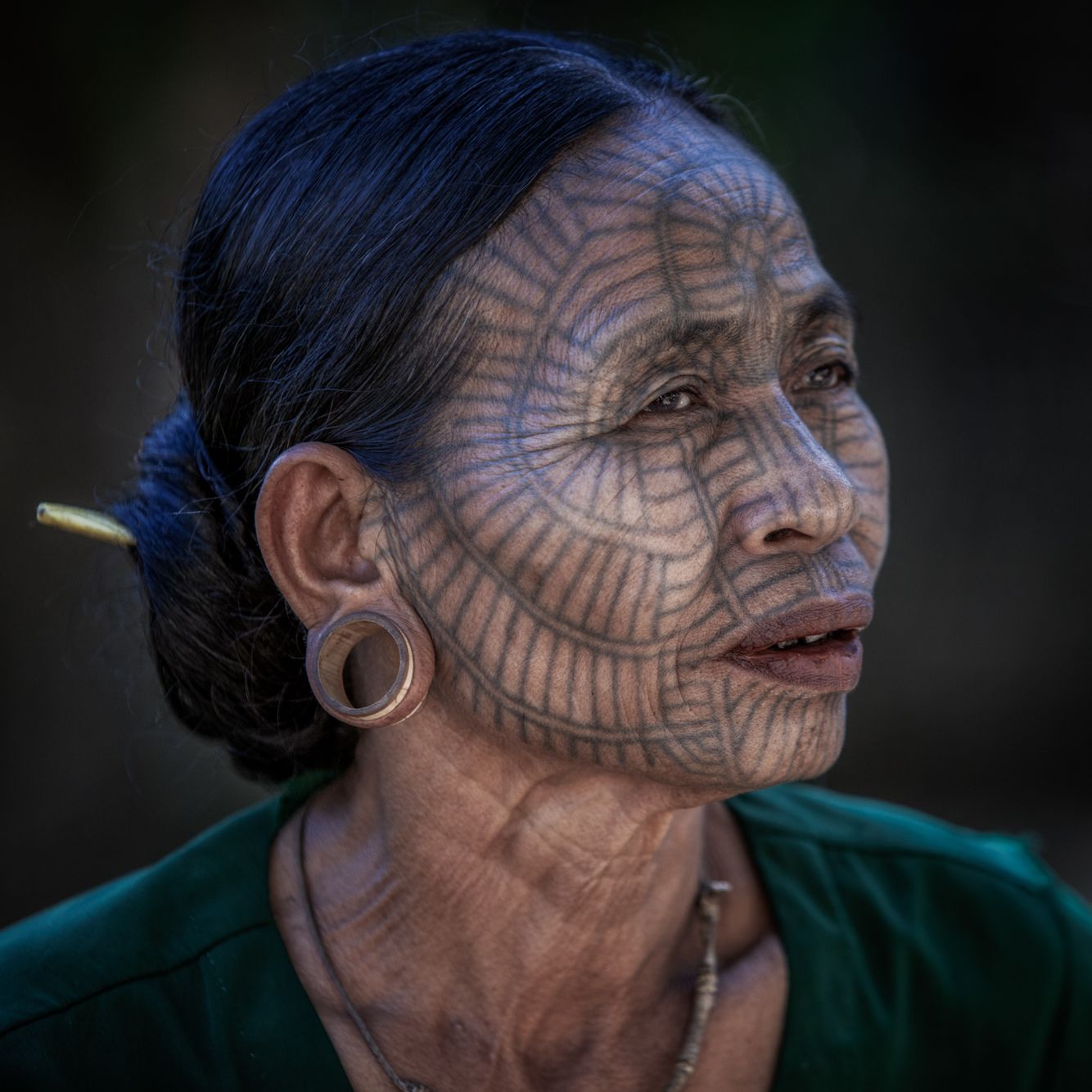 MYANMAR:  The Last Generation of Tattooed Women