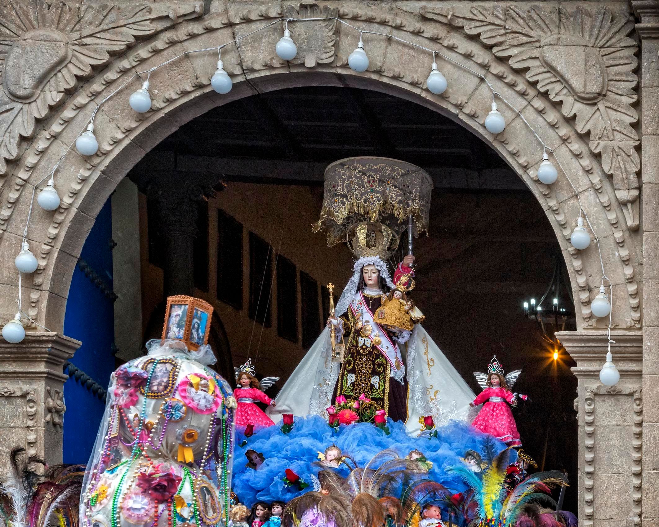 Festival of the Virgen del Carmen in Paucartambo LOUIS MONTROSE