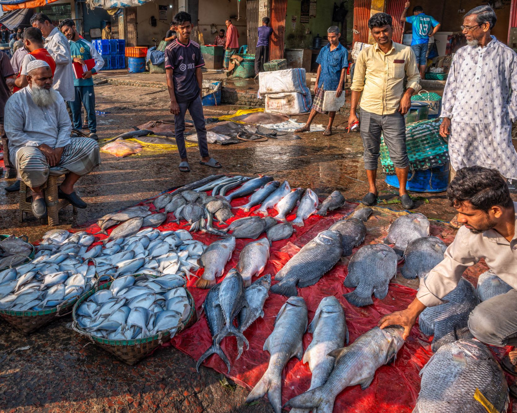 BANGLADESH:  Bangladeshis at Work—In the Fishing Industry