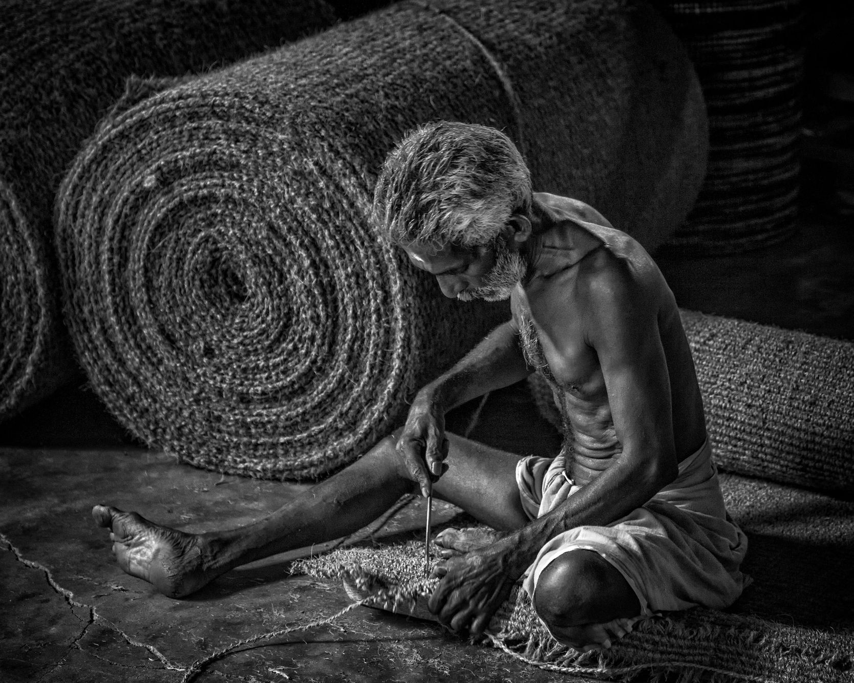 INDIANS AT WORK III:  Leather and Textile Workers