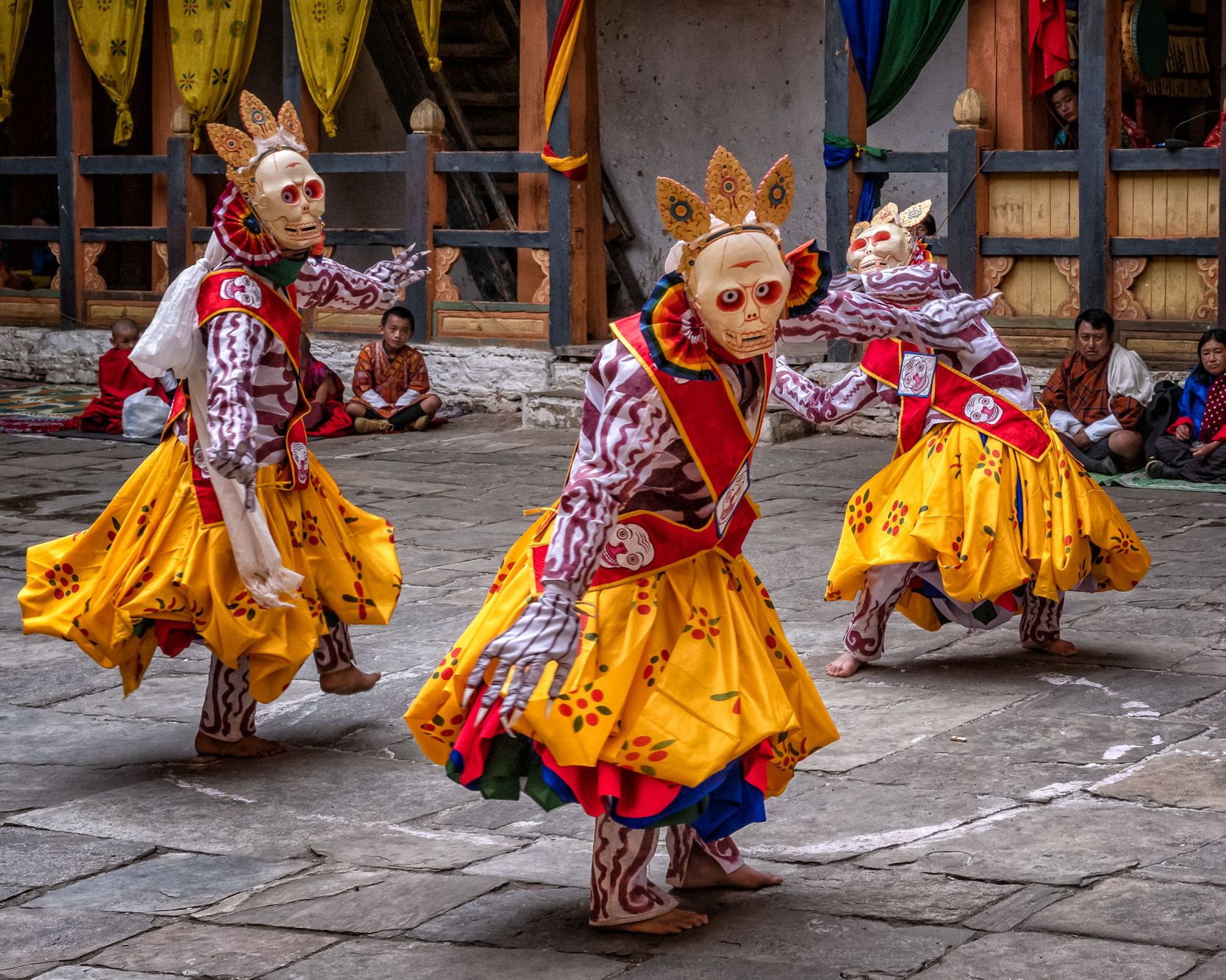 BHUTAN:  Bumthang’s Jakar Tshechu