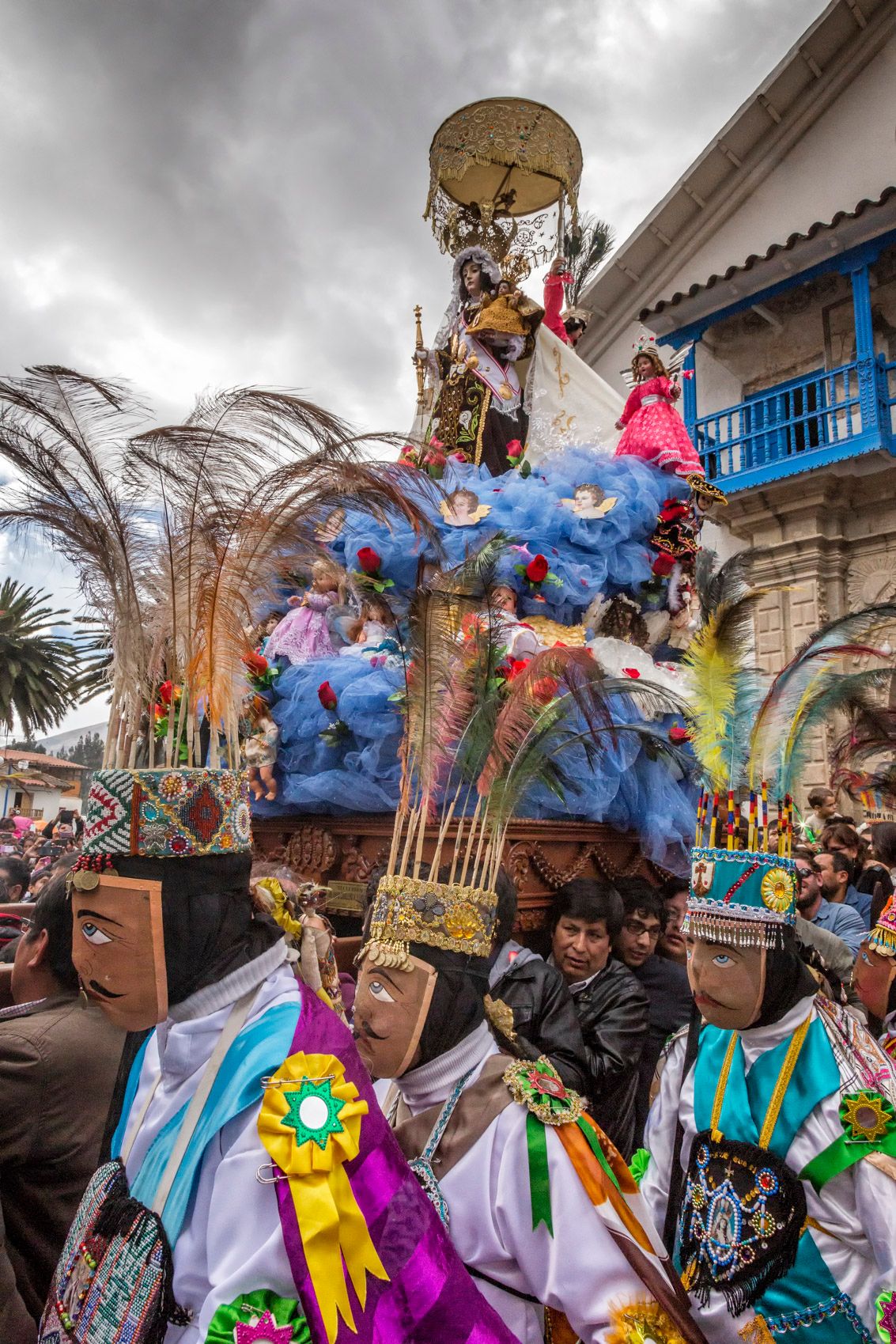 Festival of the Virgen del Carmen in Paucartambo LOUIS MONTROSE