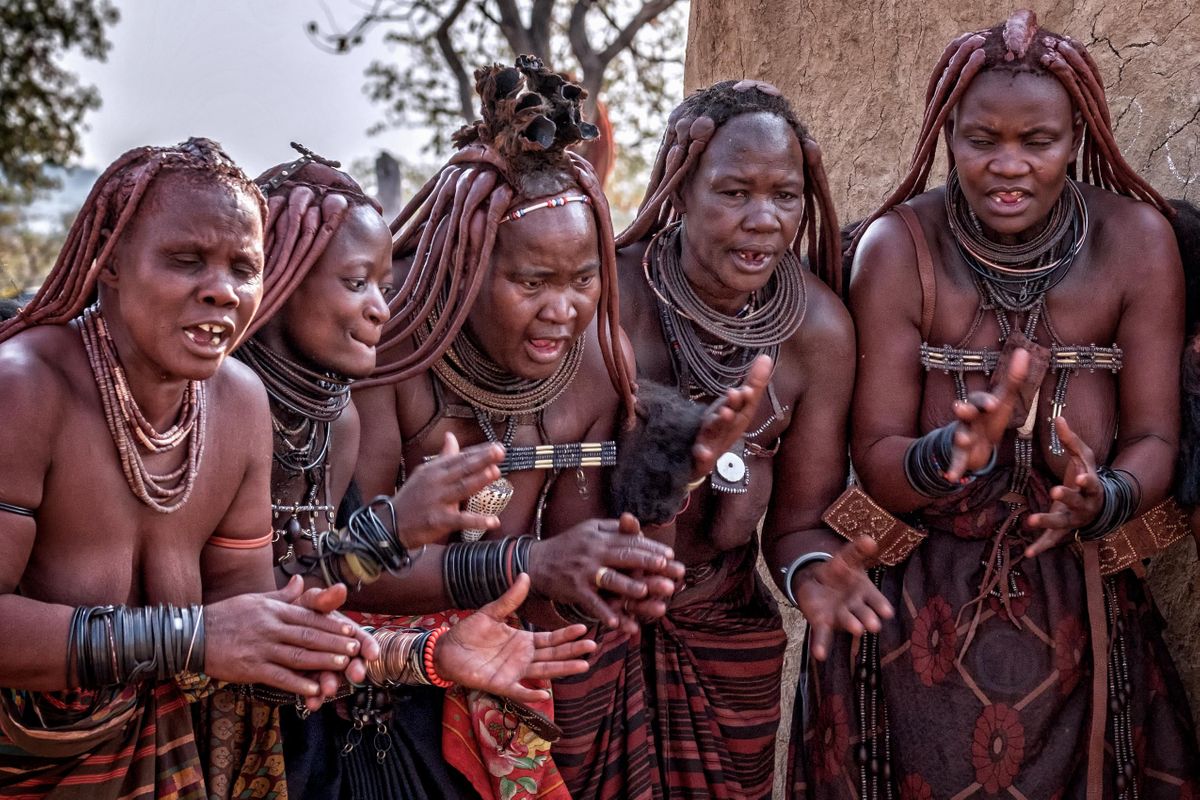 The Himba of Namibia - LOUIS MONTROSE PHOTOGRAPHY