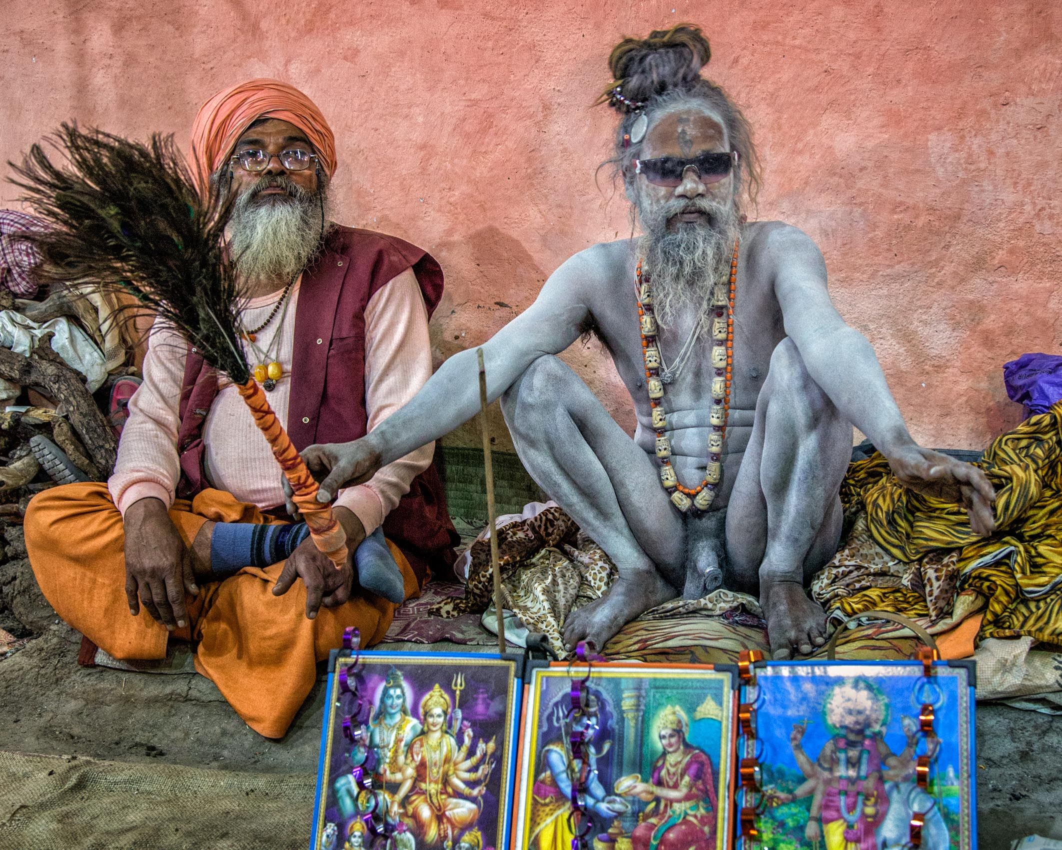 Naga Sadhus At The Bavnath Mela Louis Montrose Photography