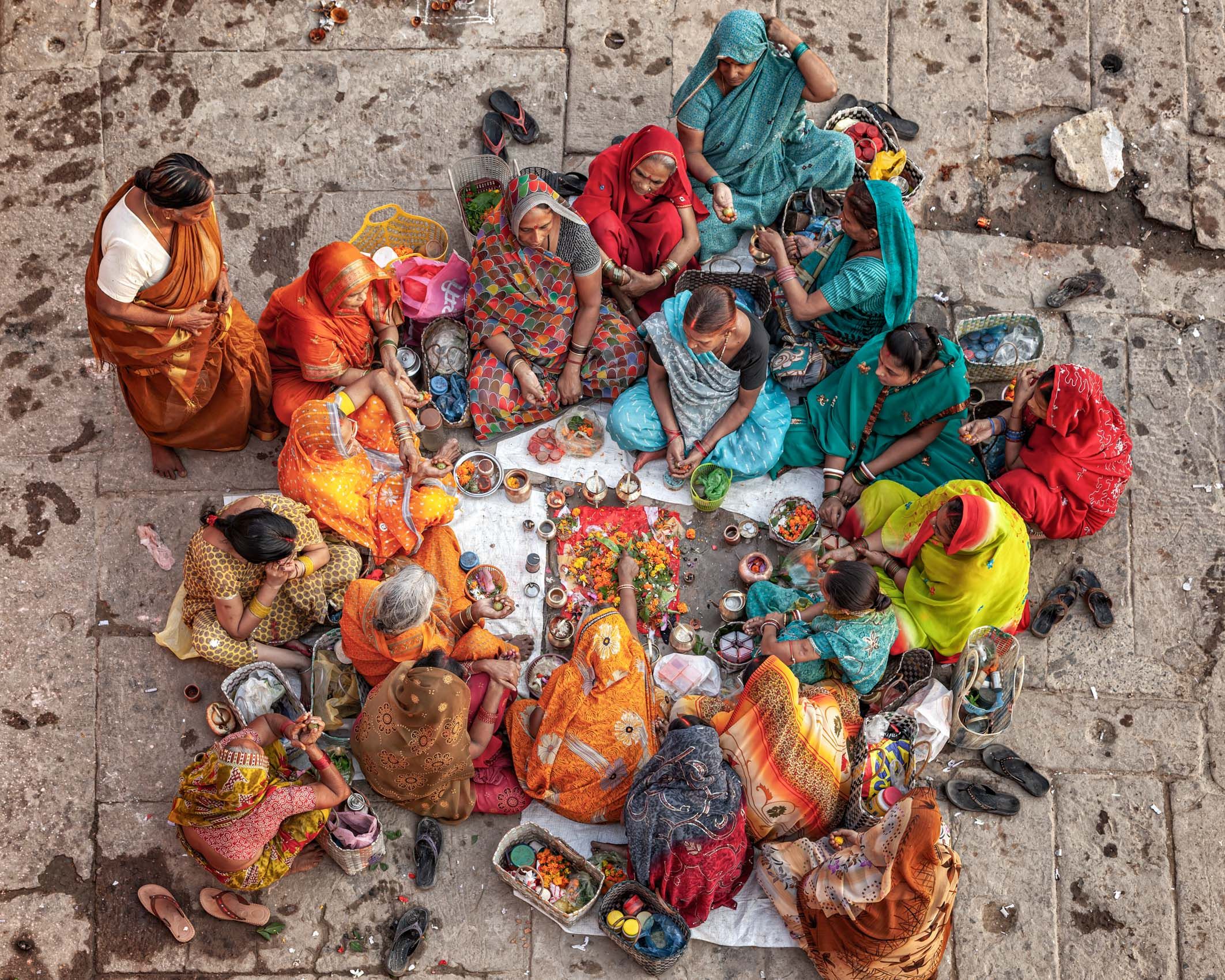 VARANASI, CITY OF LIGHT I:  The Ganges and Its Bathing Ghats