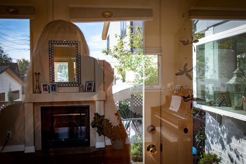 Stay-at-Home Order,  Self-Portrait #1