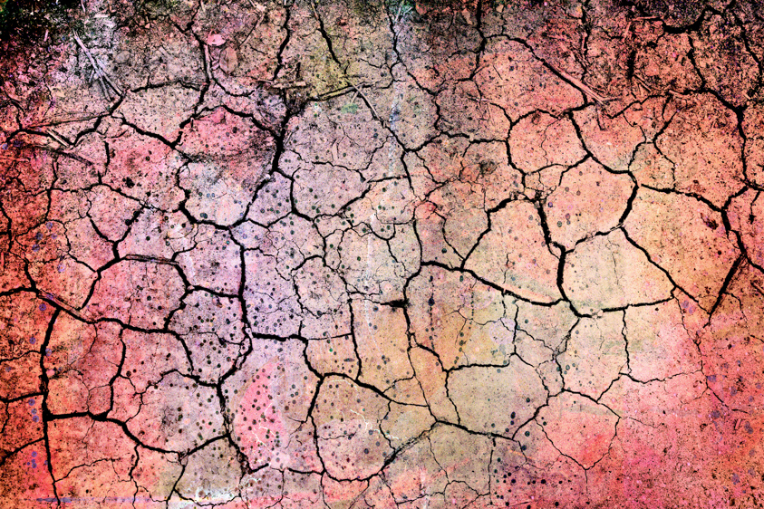 Drought-stricken Soil, San-Diego, CA