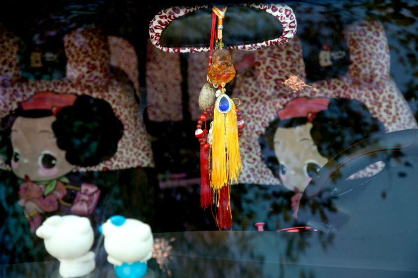 Pingshan Ancient Village, China, Copyright Melissa Lynn 2019 Car Interior