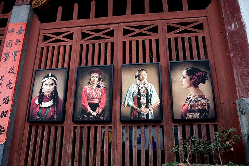 13th Yixian Photography Festival, Xidi Ancient Village, Curator Guo Jing, Yixian, Anhui, China American Mosaic Series