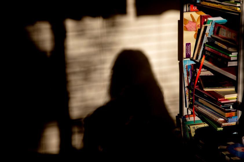 Stay-at-Home Order,  Self-Portrait #4