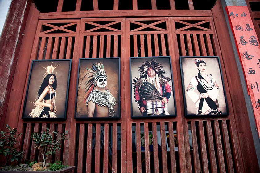 13th Yixian Photography Festival, Xidi Ancient Village, Curator Guo Jing, Yixian, Anhui, China American Mosaic Series