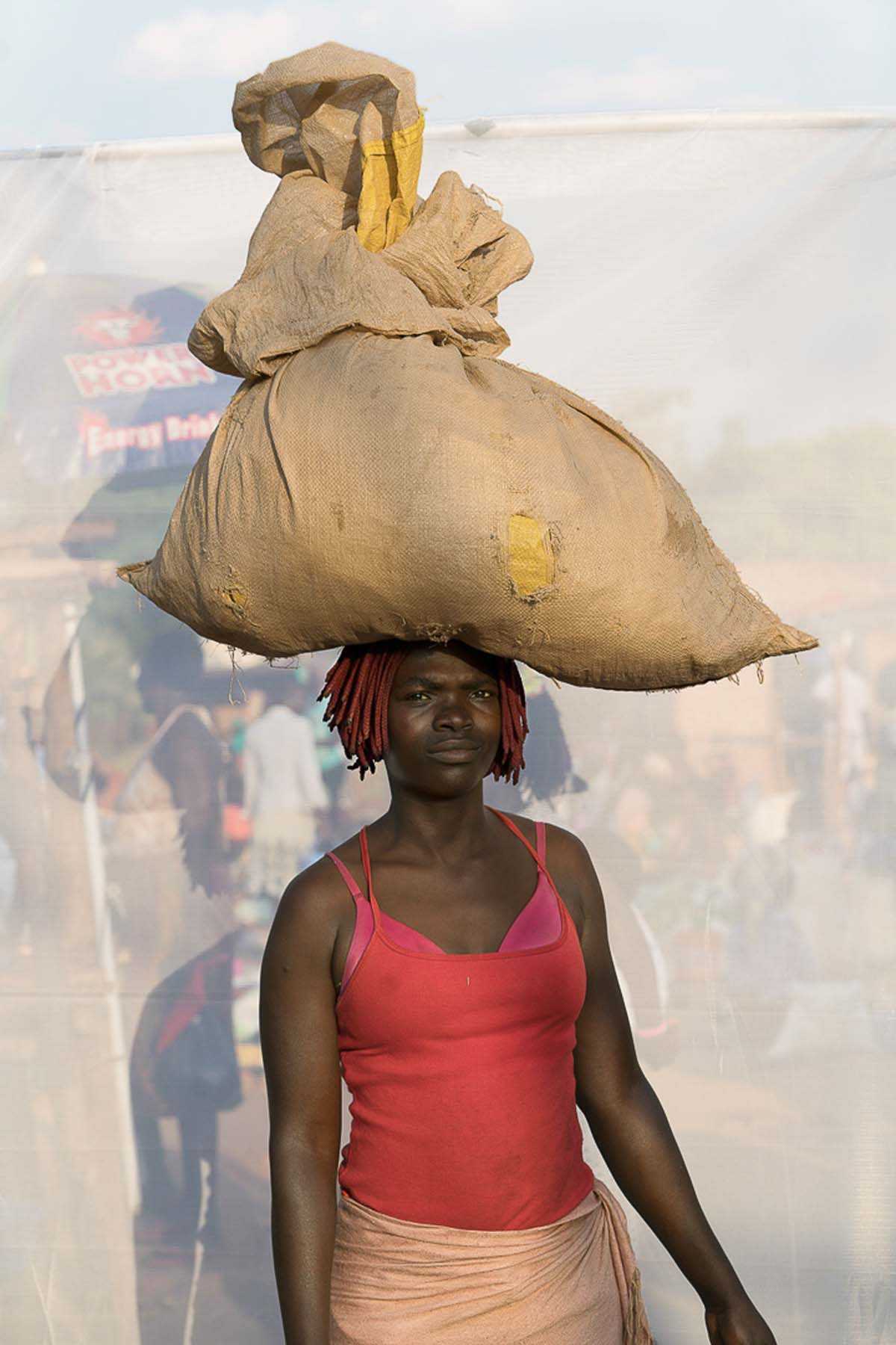 L. Beatrice: Age 28. Selling used clothes for 2 years.
