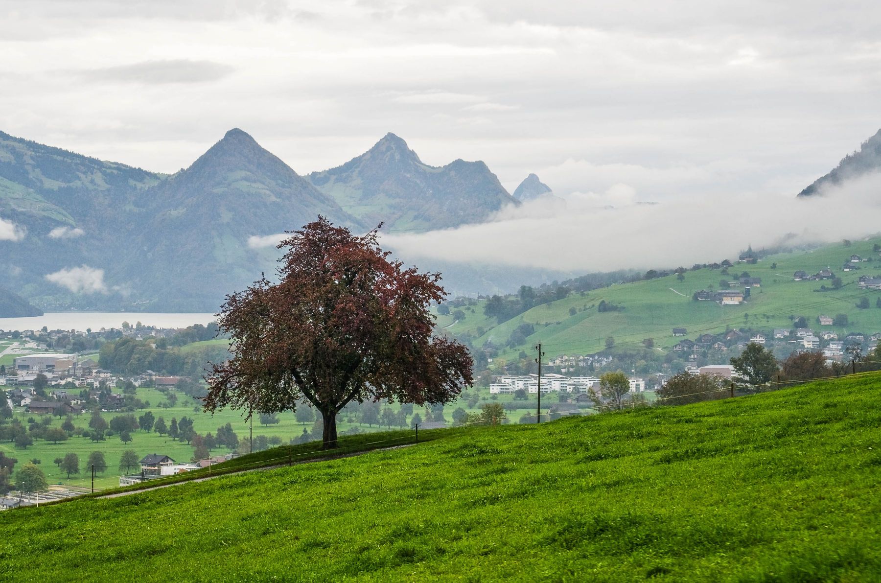 Leaving the Stanserhorn