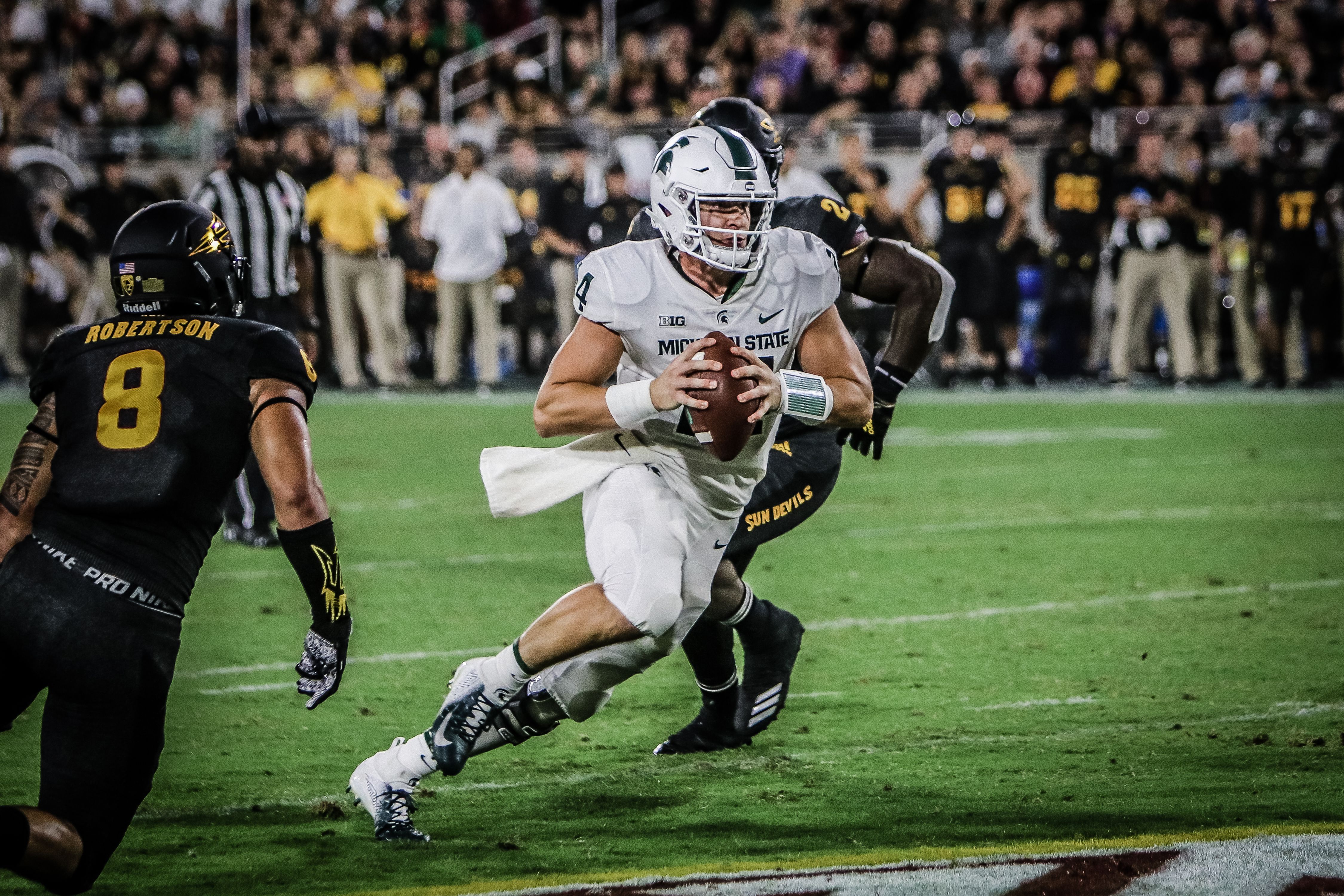 MSU QB Brian Lewerke