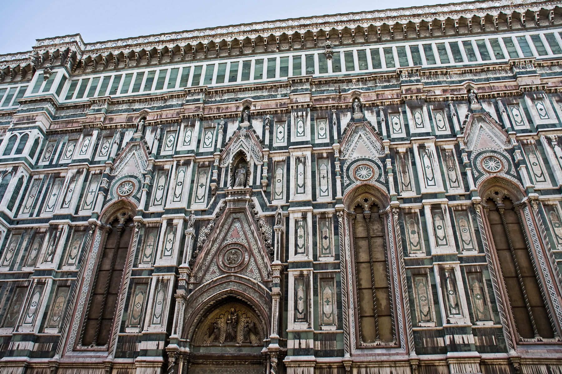 Piazza del Duomo also known as Cathedral Square is located in the heart of the historic center of Florence, Italy. Piazza del Duomo