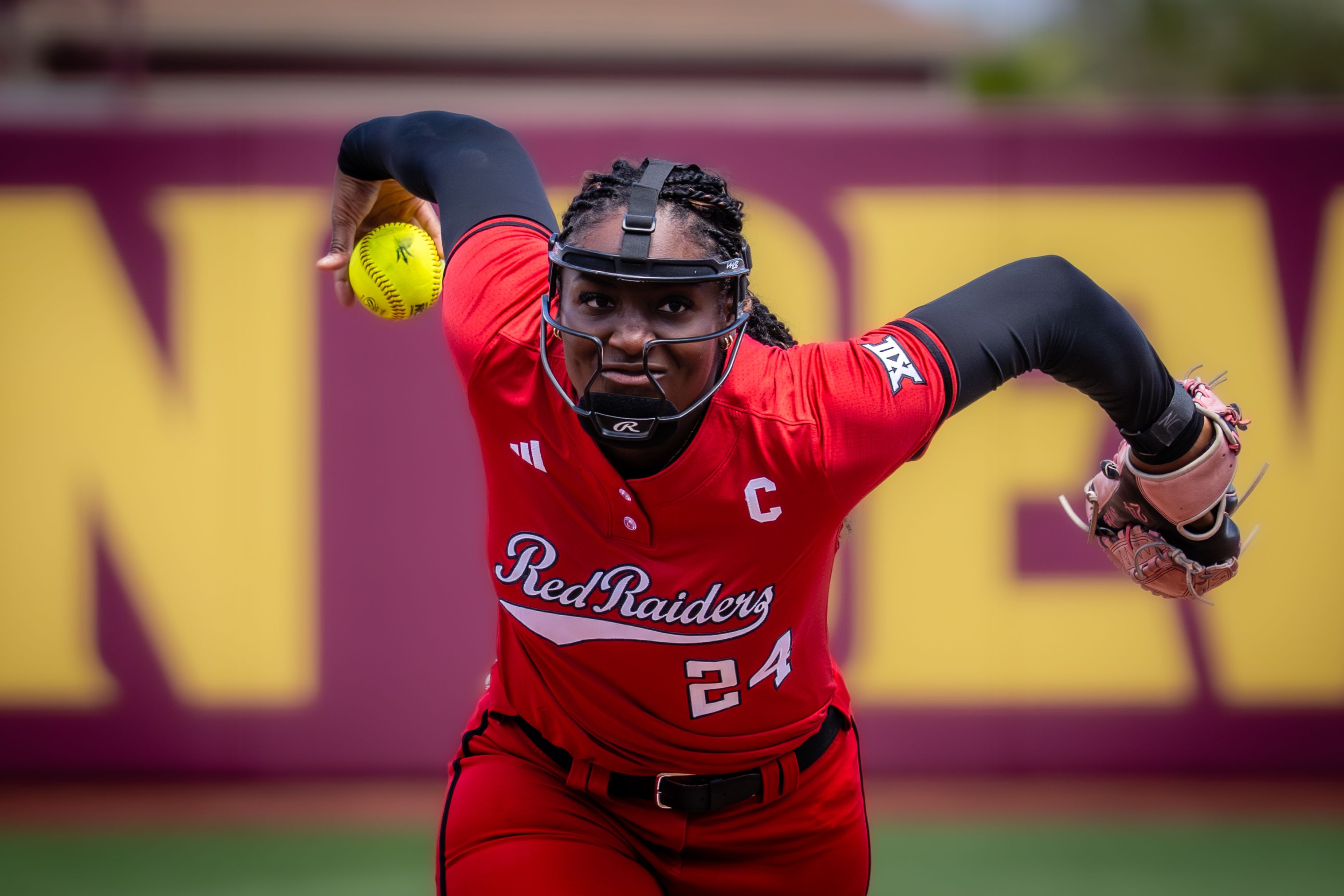 NiJaree Canady pitches against ASU in Tempe, AZ NiJaree Canady.jpg