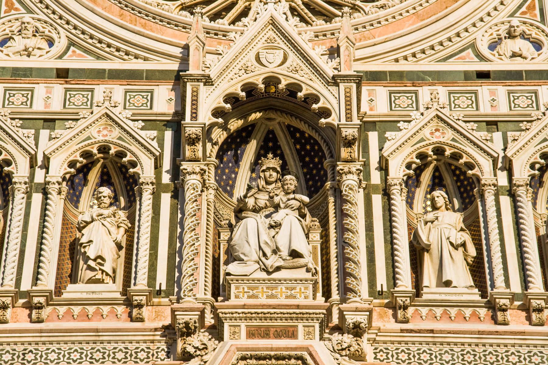 Piazza del Duomo also known as Cathedral Square is located in the heart of the historic center of Florence, Italy. Piazza del Duomo