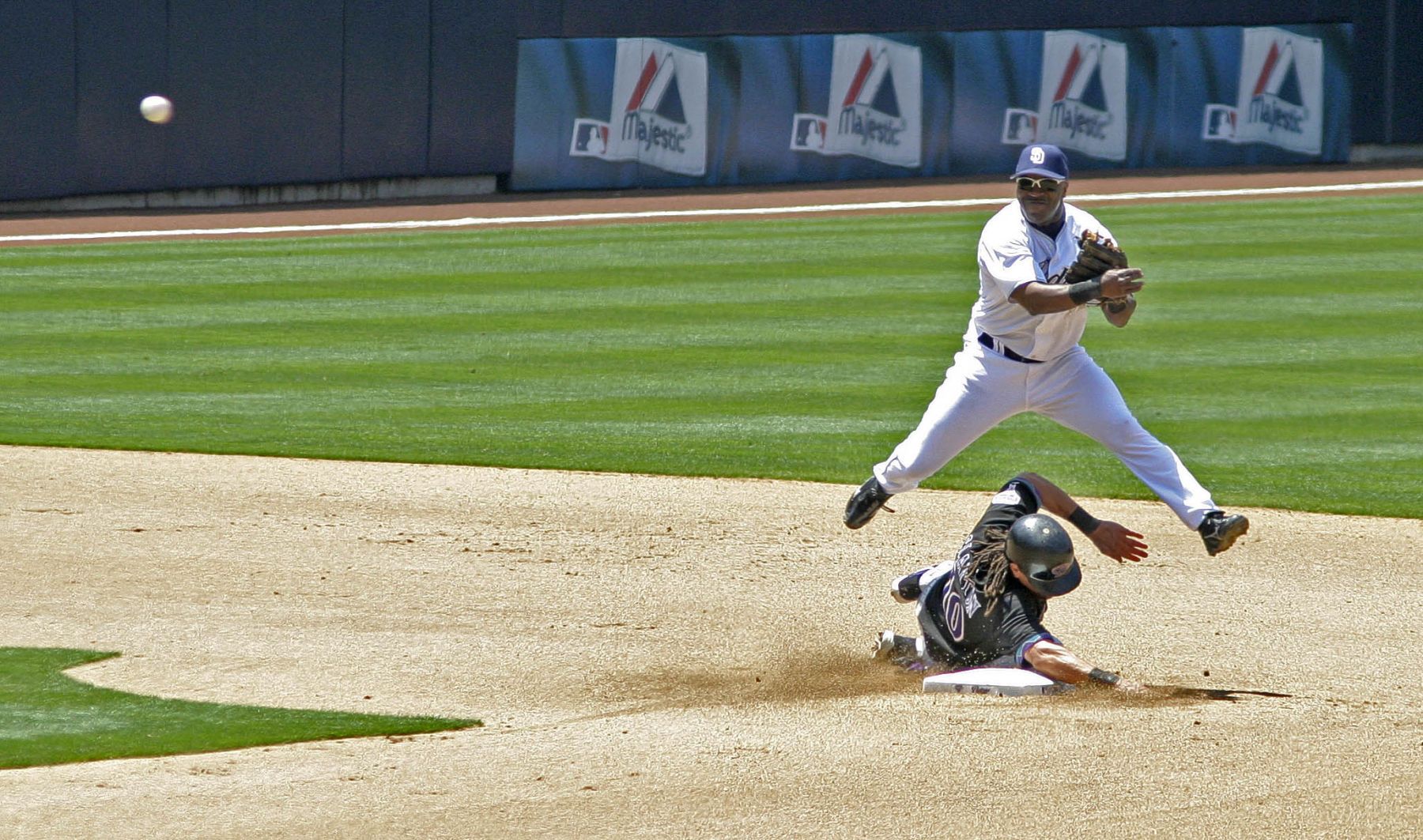 Eric Young double play